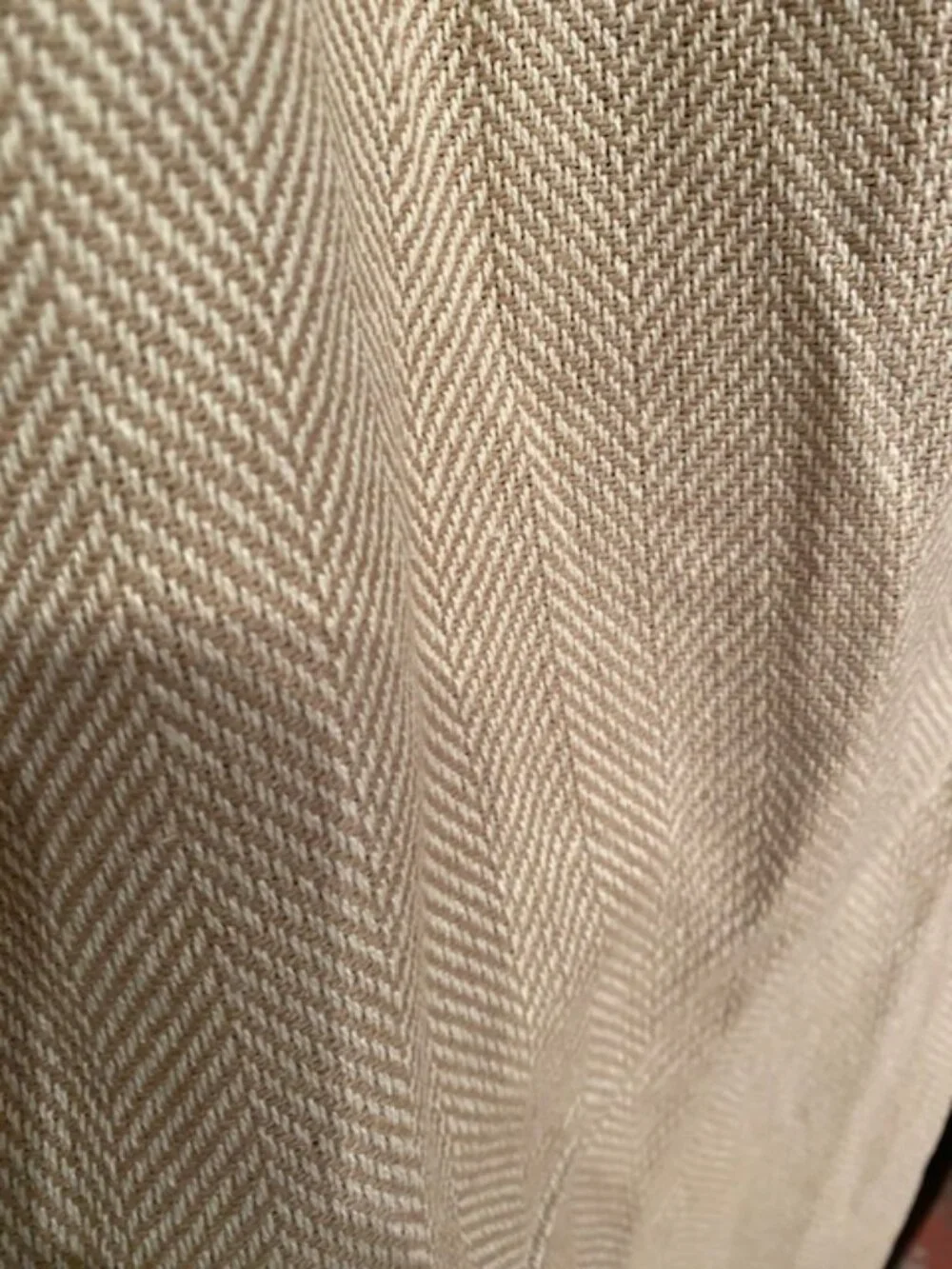 Banana Republic NWT SZ 8 Norfolk Wide Leg Linen Cotton Pant Herringbone